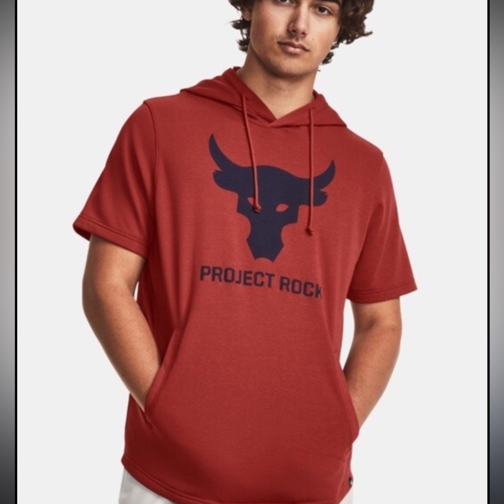 UA Project Rock Sleeveless Hoodie